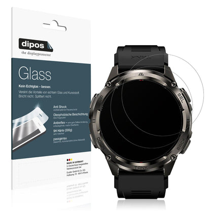 2x Screen Protector for Kospet Tank T3 Ultra 2 matte Flexible Glass 9H dipos