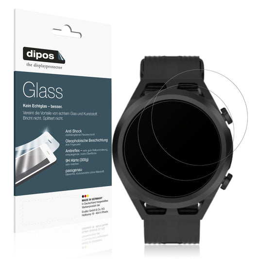 2x Screen Protector for Blackview R8 Pro Smartwatch matte Flexible Glass 9H