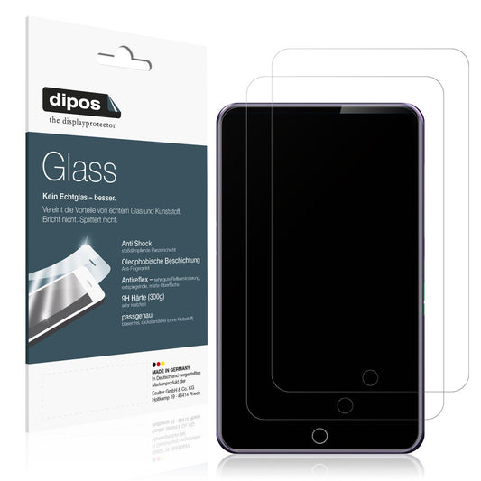 2x Screen Protector for Fanvace M32 MP3-Player matte Flexible Glass 9H dipos