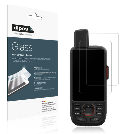 2x Screen Protector for Garmin GPSMAP 67 67i matte Flexible Glass 9H dipos
