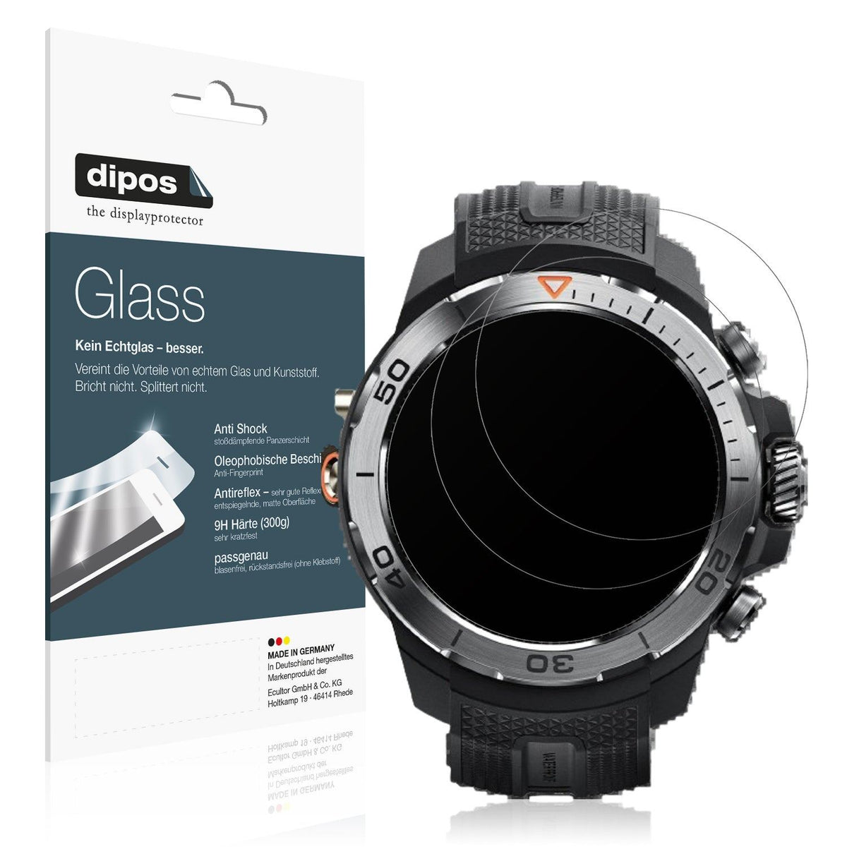 2x Screen Protector for Xiaomi Mibro GS Explorer matte Flexible Glass 9H dipos