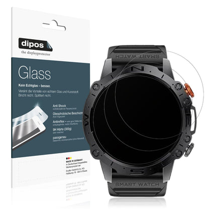 2x Screen Protector for Atheewon S10 matte Flexible Glass 9H dipos