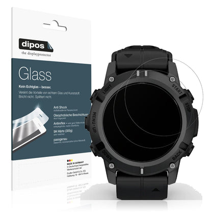 2x Screen Protector for Garmin Descent G2 matte Flexible Glass 9H dipos