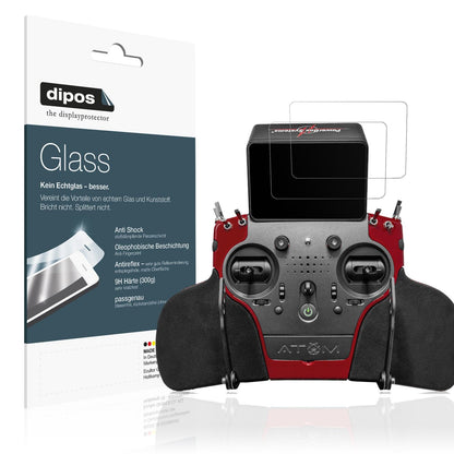 2x Screen Protector for PowerBox Systems Atom matte Flexible Glass 9H dipos