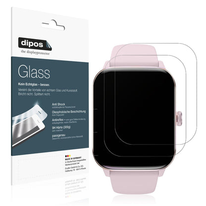 2x Screen Protector for Zaisia QS30 1.85 Zoll matte Flexible Glass 9H dipos