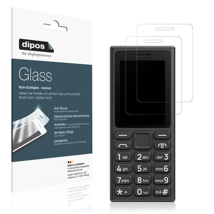 2x Screen Protector for HMD 110 5G matte Flexible Glass 9H dipos