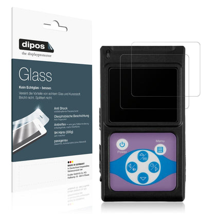 2x Screen Protector for Pulox PO-650B matte Flexible Glass 9H dipos