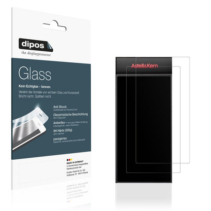 2x Screen Protector for Astell Kern ACRO CA1000T matte Flexible Glass 9H dipos