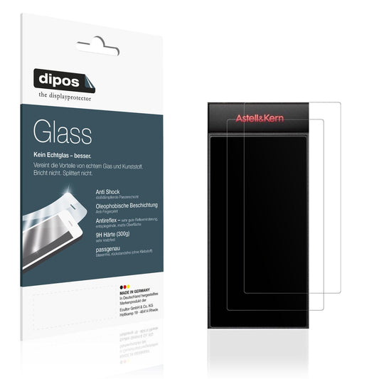 2x Screen Protector for Astell Kern ACRO CA1000T matte Flexible Glass 9H dipos