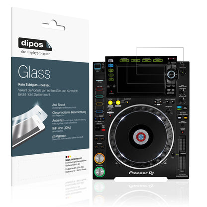 2x Screen Protector for Pioneer CDJ-2000NXS2 Display matte Flexible Glass 9H