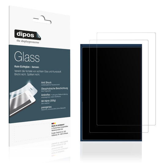 2x Screen Protector for Pioneer OMNIS-Duo matte Flexible Glass 9H dipos