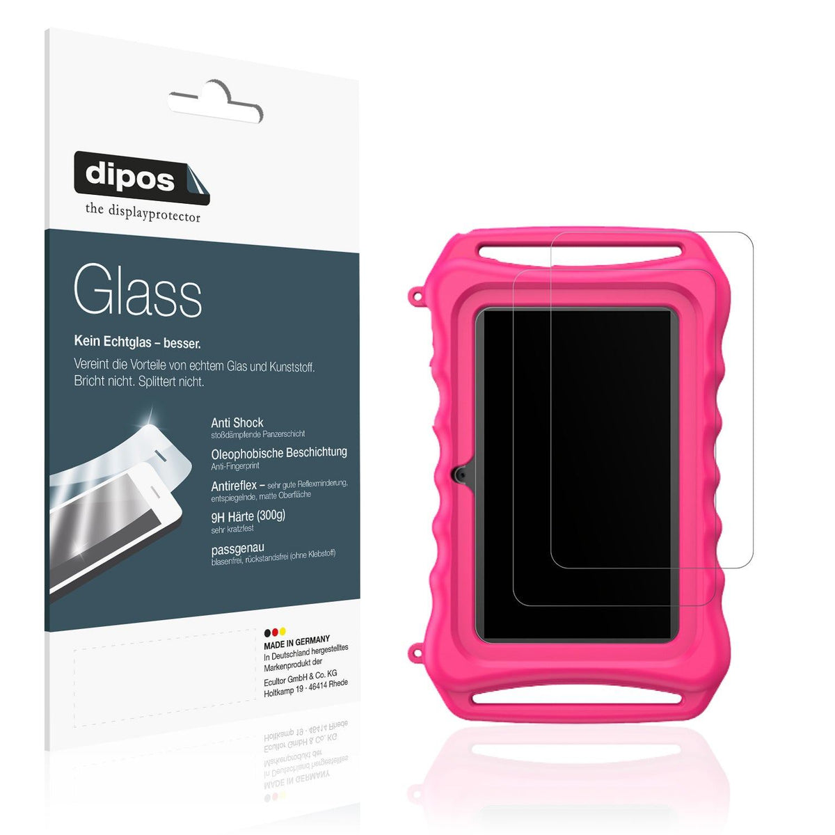 2x Screen Protector for xGody 7 Zoll T702 PRO matte Flexible Glass 9H dipos