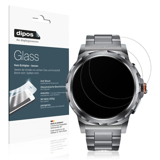 2x Screen Protector for LIGE SML3-A 1.43 Zoll matte Flexible Glass 9H dipos