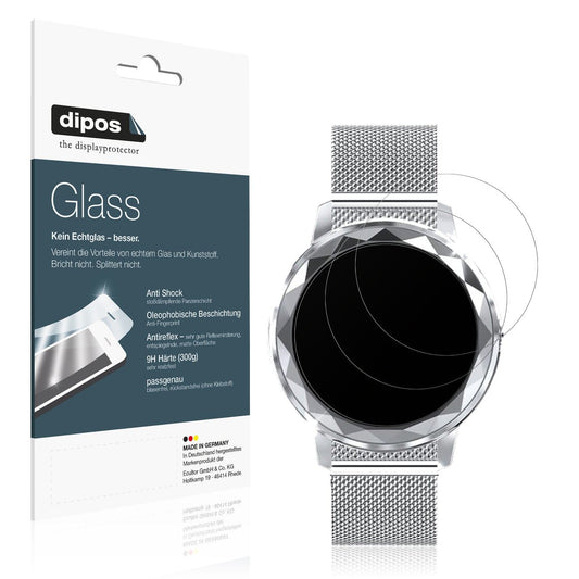 2x Screen Protector for Homailida G209 1.32 Zoll matte Flexible Glass 9H dipos