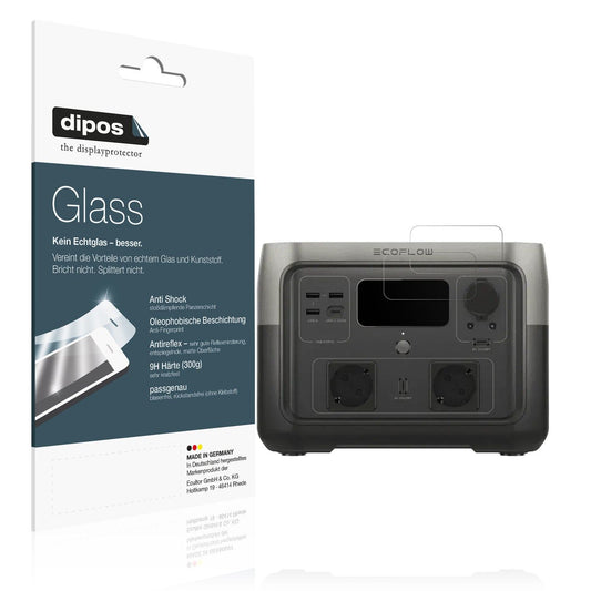 2x Screen Protector for EF Ecoflow River 2 Max matte Flexible Glass 9H dipos