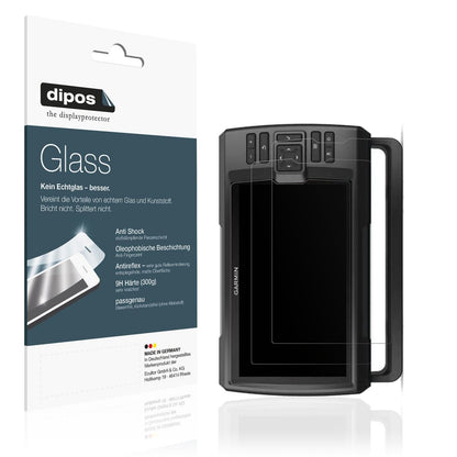 2x Screen Protector for Garmin Striker Vivid 9SV matte Flexible Glass 9H dipos