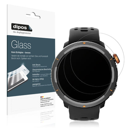 2x Screen Protector for Hammer Watch 2 Lite matte Flexible Glass 9H dipos