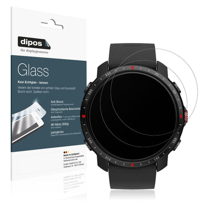 2x Screen Protector for Polar Grit X matte Flexible Glass 9H dipos