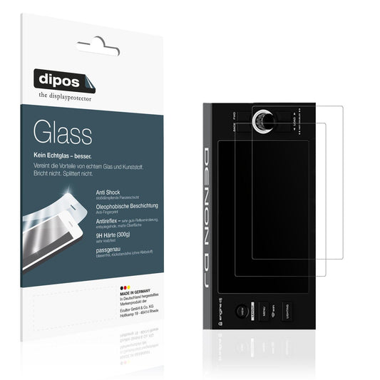 2x Screen Protector for Denon DJ SC LIVE 4 Jog matte Flexible Glass 9H dipos