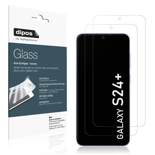 2x Screen Protector for Samsung Galaxy S24+ matte Flexible Glass 9H dipos