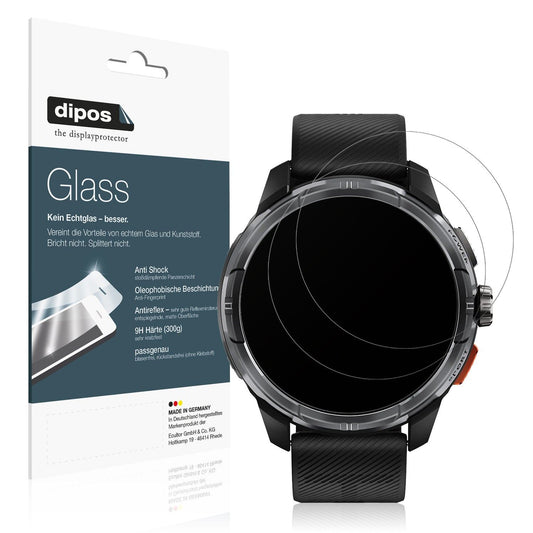 2x Screen Protector for Haylou Solar Ultra matte Flexible Glass 9H dipos