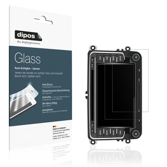 2x Screen Protector for Junsun DE.ZQMT74D matte Flexible Glass 9H dipos
