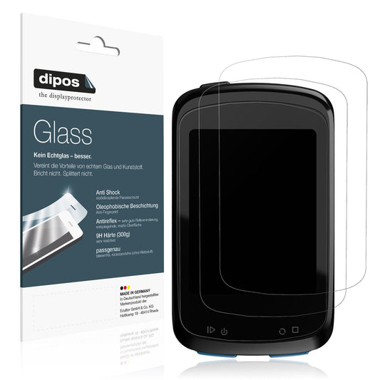 2x Screen Protector for Geoid CC500 2.5 Zoll matte Flexible Glass 9H dipos