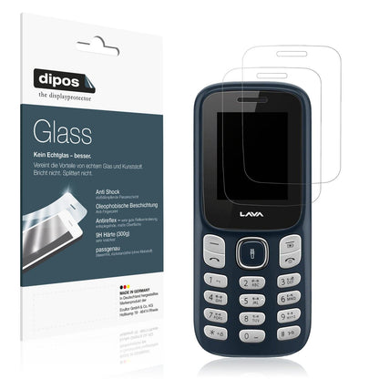 2x Screen Protector for Lava A3 Vibe matte Flexible Glass 9H dipos