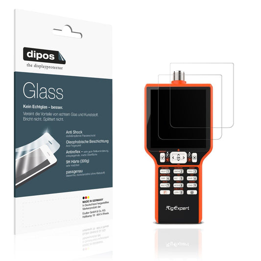 2x Screen Protector for RigExpert MATCH matte Flexible Glass 9H dipos