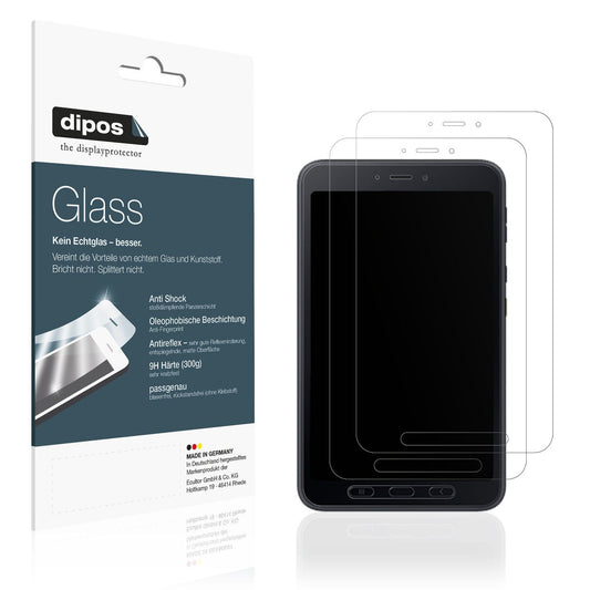 2x Screen Protector for Samsung Galaxy Tab Active5 Tactical Edition matte