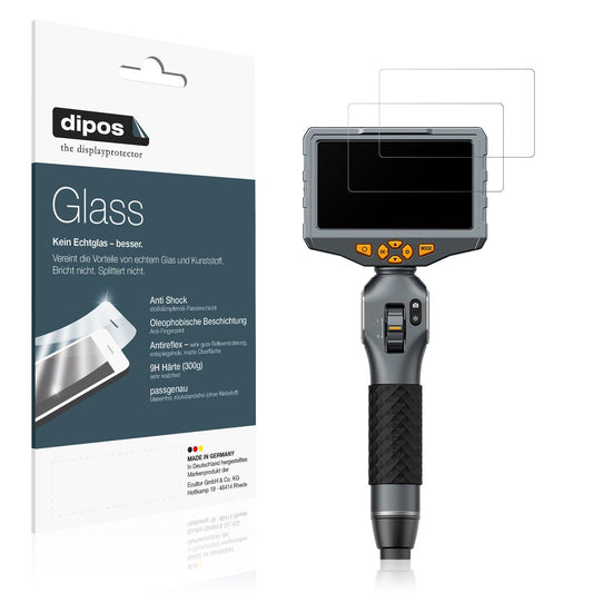 2x Screen Protector for Teslong TD500 matte Flexible Glass 9H dipos
