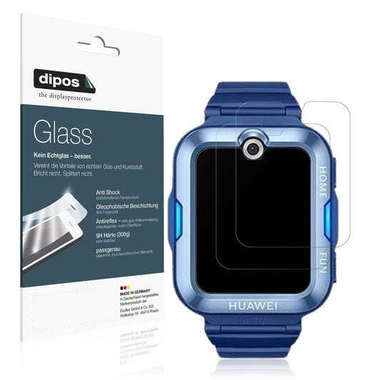 2x Screen Protector for Huawei Kids Watch 5 matte Flexible Glass 9H dipos