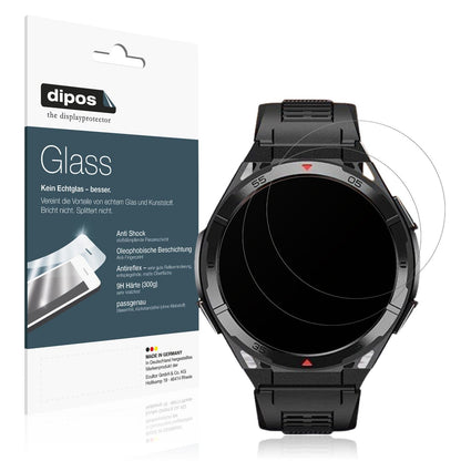 2x Screen Protector for Lemfo LT08 1.42 Zoll matte Flexible Glass 9H dipos