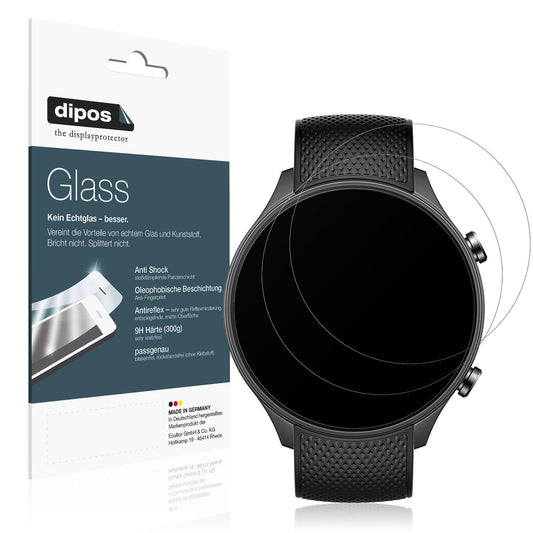 2x Screen Protector for OnePlus Watch 2R matte Flexible Glass 9H dipos