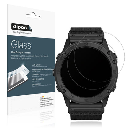 2x Screen Protector for Garmin Tactix Delta Solar Ballistic matte Flexible