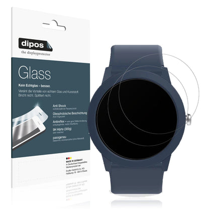 2x Screen Protector for Ice-Watch Ice Smart Junior RD 3.0 matte Flexible Glass