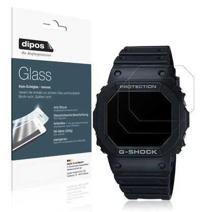 2x Screen Protector for Casio G-Shock DW-5000U matte Flexible Glass 9H dipos