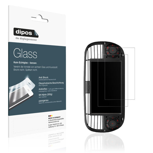 2x Screen Protector for Xtrons IA7250FLBS matte Flexible Glass 9H dipos