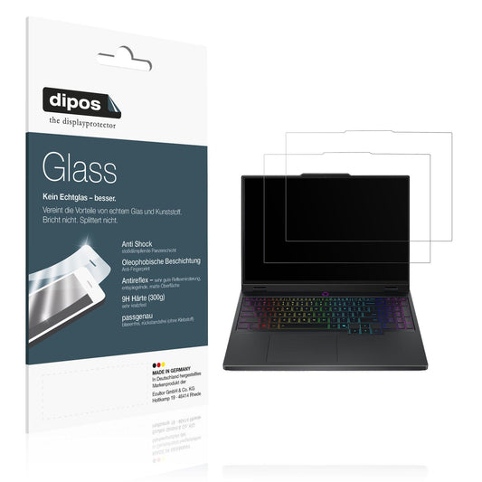 2x Screen Protector for Lenovo Legion 5 15IRX10 matte Flexible Glass 9H dipos