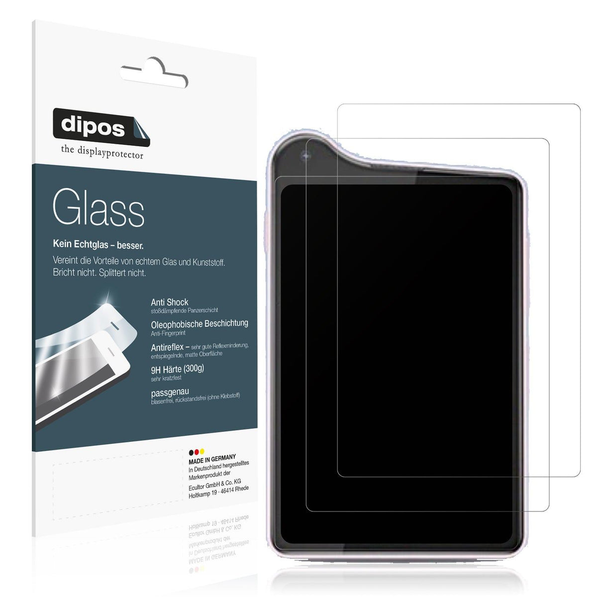 2x Screen Protector for Xiaomi Qin K25 matte Flexible Glass 9H dipos