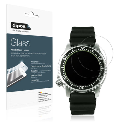 2x Screen Protector for Citizen NY0040 matte Flexible Glass 9H dipos
