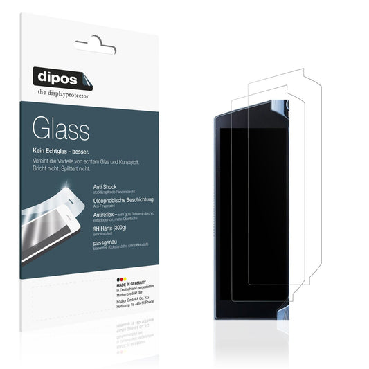 2x Screen Protector for Citroen C5 x matte Flexible Glass 9H dipos