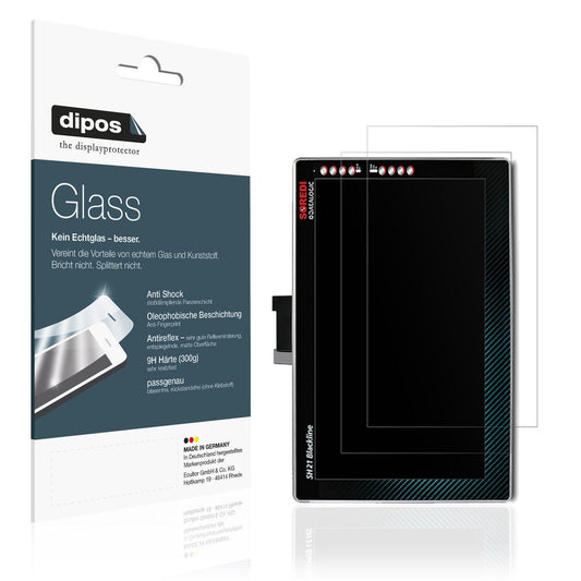 2x Screen Protector for Datalogic SH15 Blackline matte Flexible Glass 9H dipos