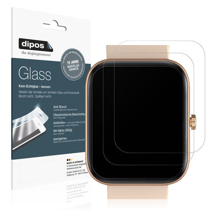 2x Screen Protector for Fireboltt Neptune matte Flexible Glass 9H dipos