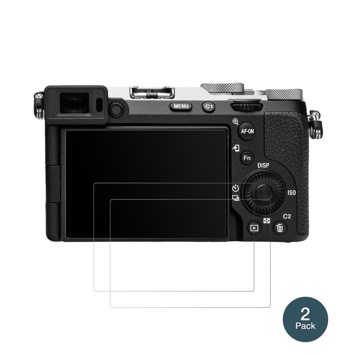 2x Screen Protector for Sony Alpha 7C II (ILCE-7CM2) matte Flexible Glass 9H