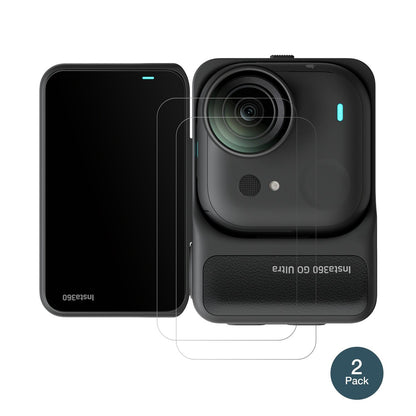 2x Screen Protector for Insta360 Go Ultra matte Flexible Glass 9H dipos