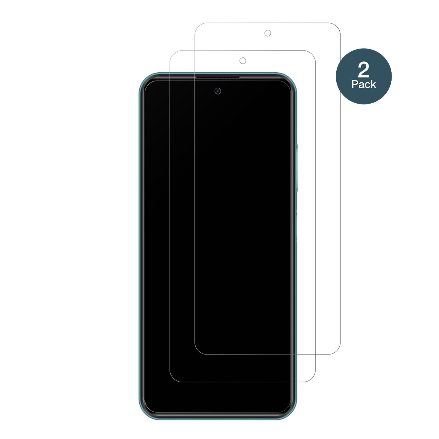 InfinixHot 11 (2022) mit aufgebrachter dipos Panzerfolie, die lästige Fingerabdrücke minimiert