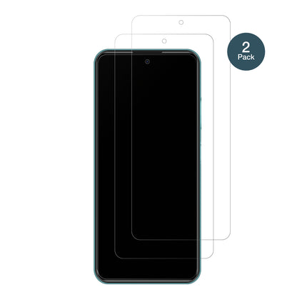 InfinixHot 11 (2022) mit aufgebrachter dipos Panzerfolie, die lästige Fingerabdrücke minimiert