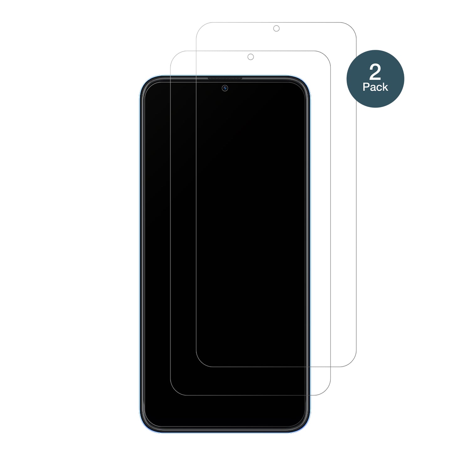 CoolpadCool 12A mit aufgebrachter dipos Panzerfolie, die lästige Fingerabdrücke minimiert
