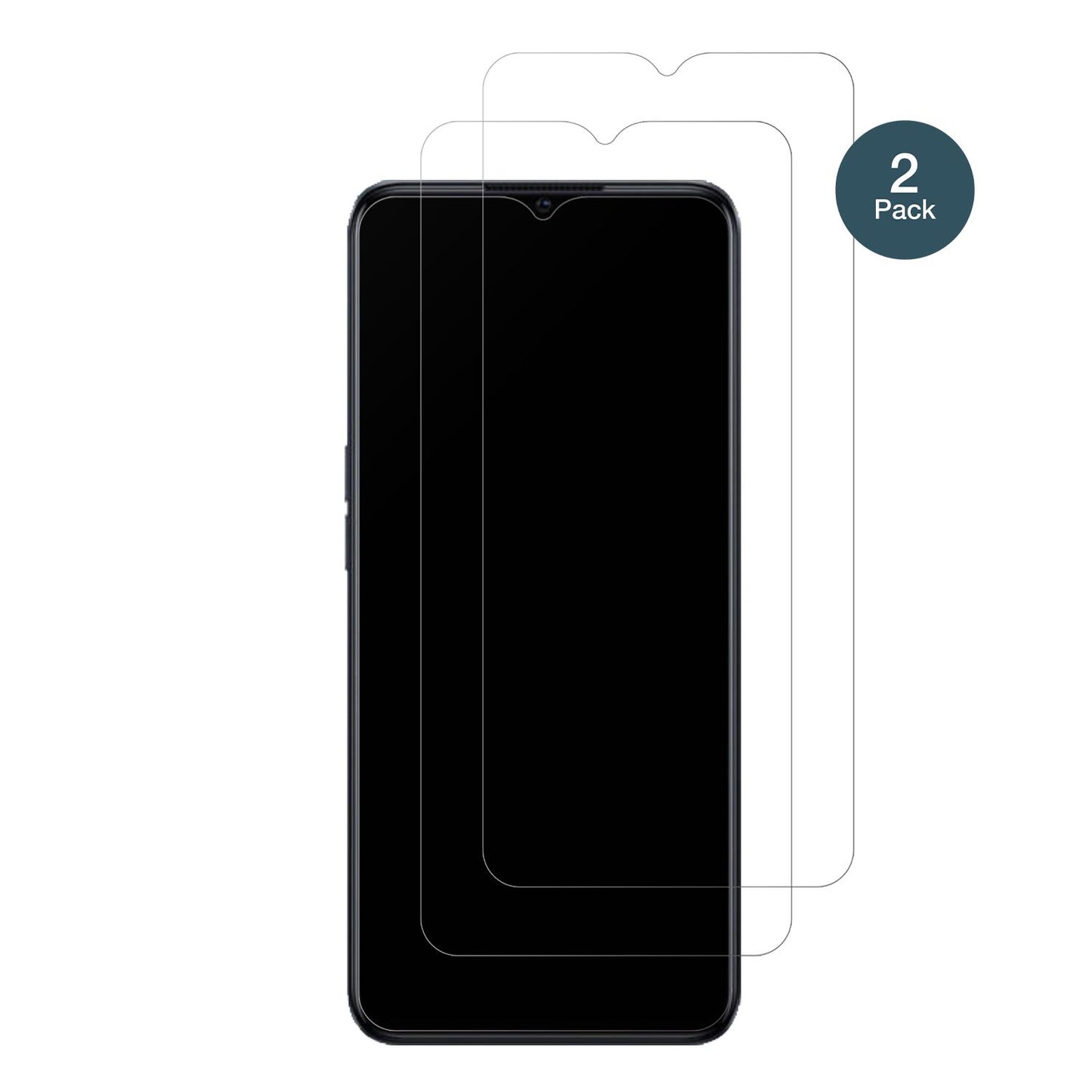 OPPOA77 5G mit aufgebrachter dipos Panzerfolie, die lästige Fingerabdrücke minimiert
